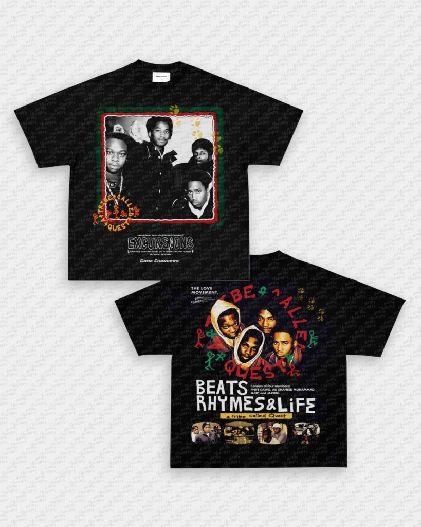 TRIBE CALLED QUEST TEE - [DS] - VIP - GAME CHANGERS - GAME CHANGERS GRAPHIC TEE