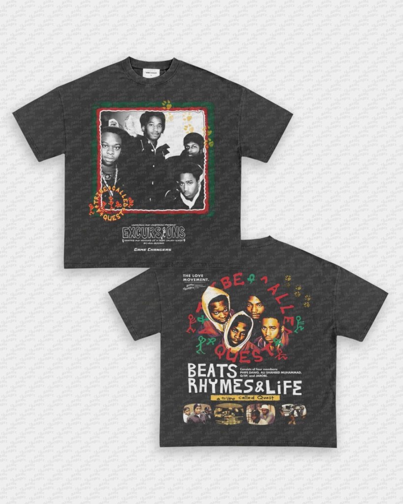 TRIBE CALLED QUEST TEE - [DS] - VIP - GAME CHANGERS - GAME CHANGERS GRAPHIC TEE