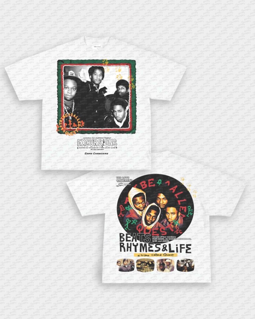 TRIBE CALLED QUEST TEE - [DS] - VIP - GAME CHANGERS - GAME CHANGERS GRAPHIC TEE