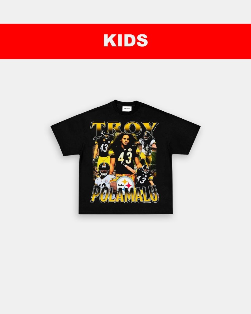 TROY POLAMALU - KIDS TEE - VIP - GAME CHANGERS TEE