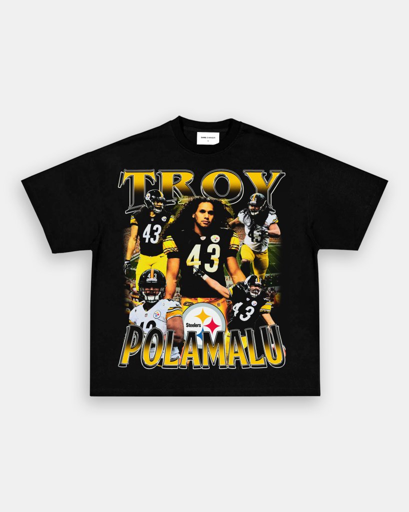 TROY POLAMALU TEE - VIP - GAME CHANGERS TEE