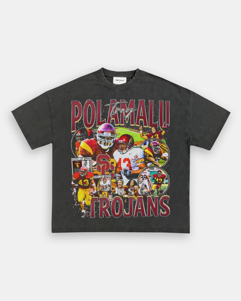 TROY POLAMALU - USC TEE - VIP - GAME CHANGERS TEE