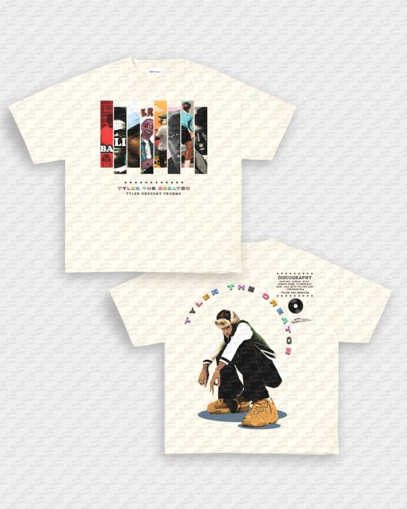 TYLER DISCOGRAPHY TEE - [DS] - VIP - GAME CHANGERS - GAME CHANGERS GRAPHIC TEE