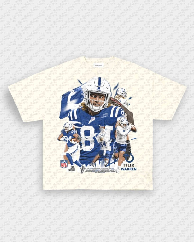 TYLER WARREN - COLTS TEE - VIP - GAME CHANGERS - GAME CHANGERS GRAPHIC TEE