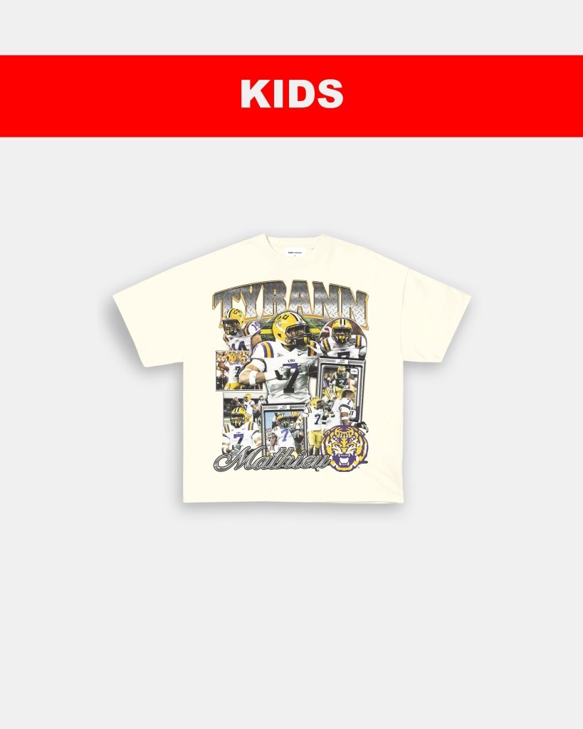 TYRANN MATHIEU - LSU - KIDS TEE - VIP - GAME CHANGERS TEE