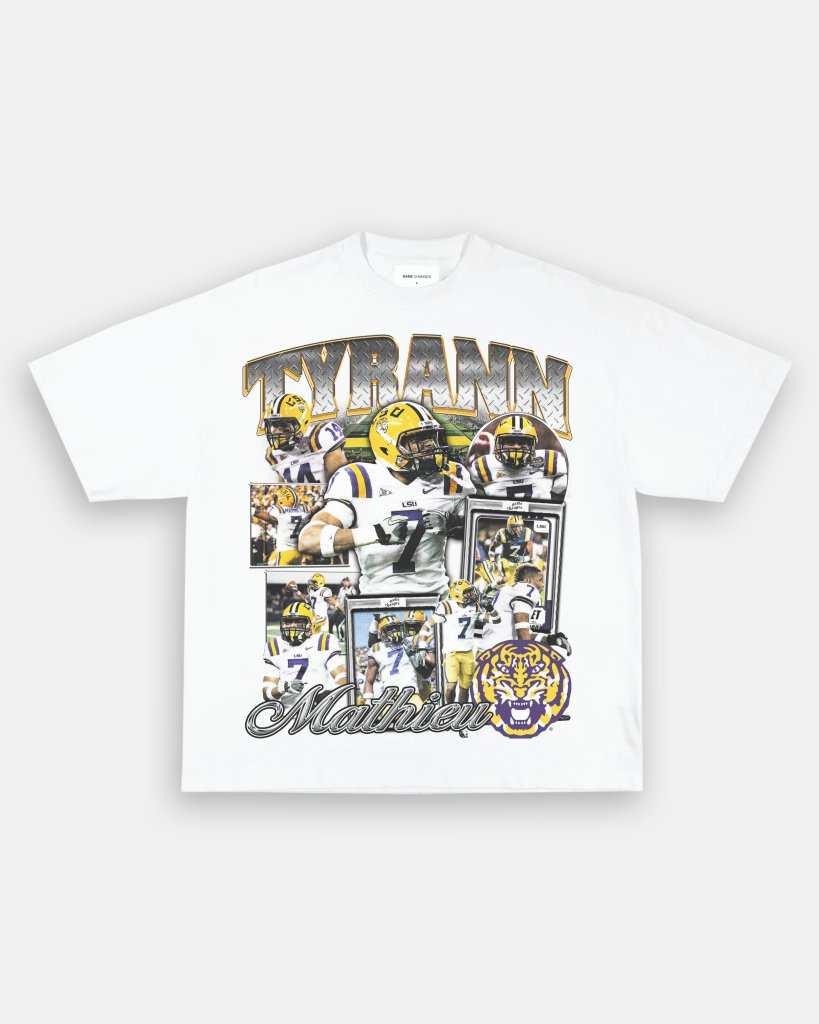 TYRANN MATHIEU - LSU TEE - VIP - GAME CHANGERS TEE