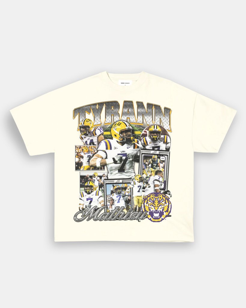 TYRANN MATHIEU - LSU TEE - VIP - GAME CHANGERS TEE