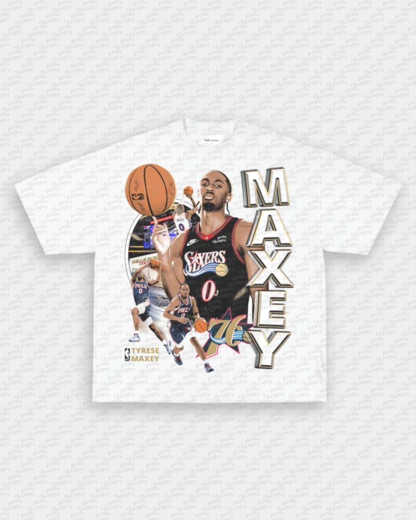 TYRESE MAXEY V2 TEE - VIP - GAME CHANGERS - GAME CHANGERS GRAPHIC TEE