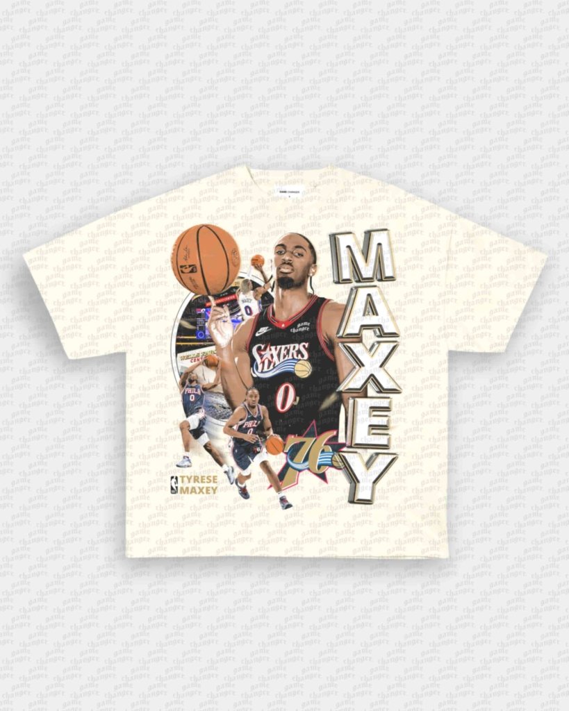 TYRESE MAXEY V2 TEE - VIP - GAME CHANGERS - GAME CHANGERS GRAPHIC TEE