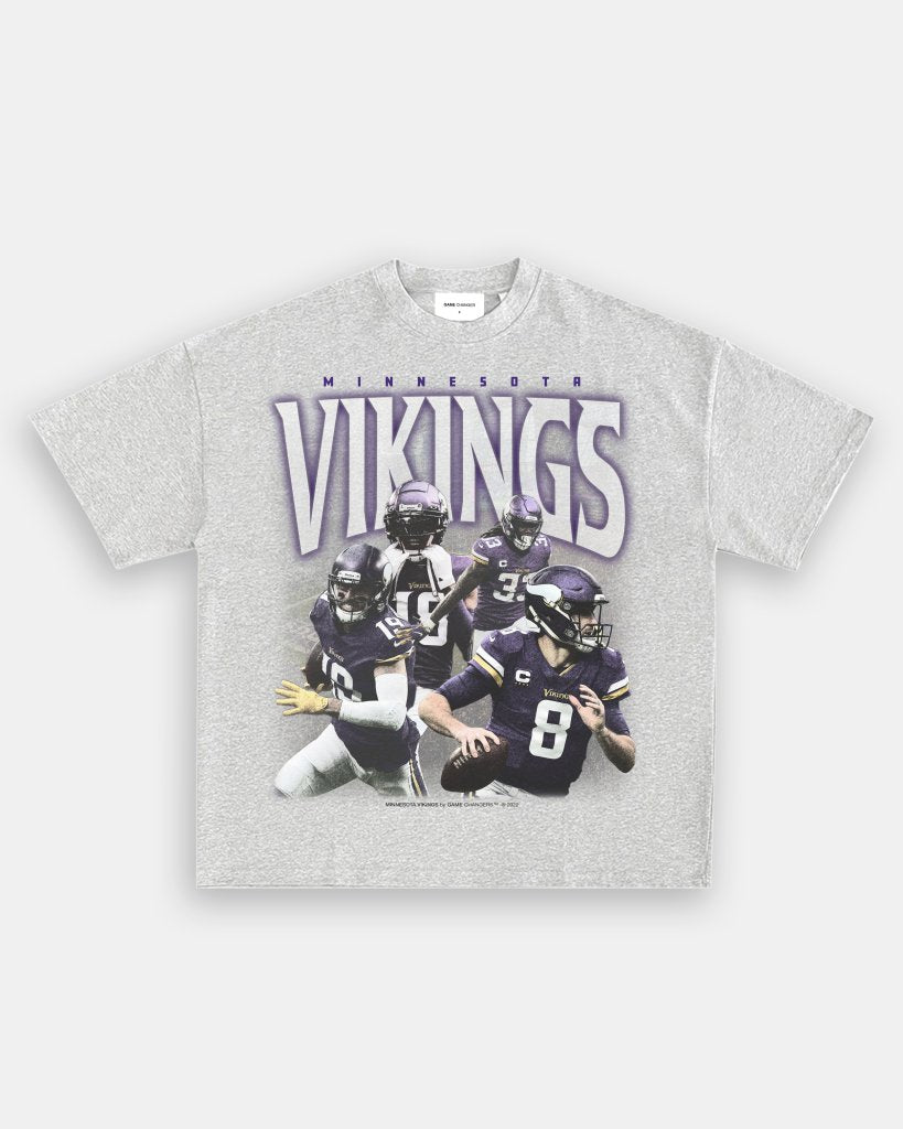 VIKINGS VINTAGE TEE - VIP - GAME CHANGERS TEE