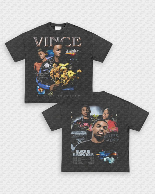 VINCE STAPLES TEE - [DS] - VIP - GAME CHANGERS GRAPHIC TEE