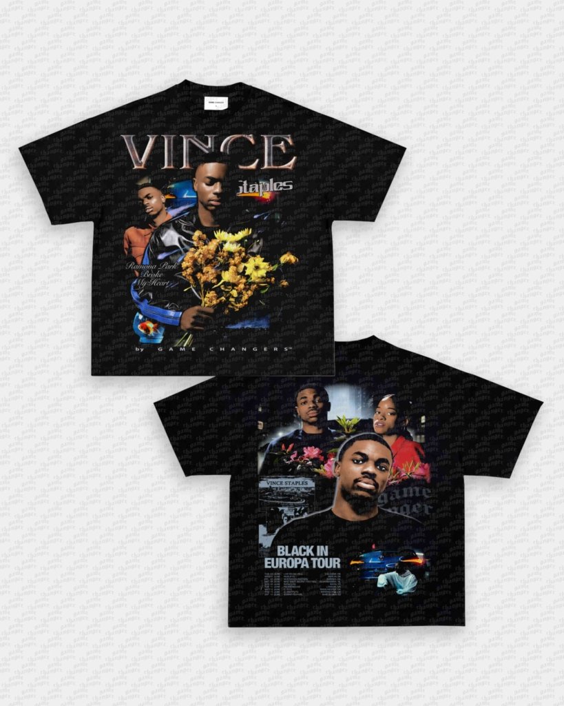 VINCE STAPLES TEE - [DS] - VIP - GAME CHANGERS GRAPHIC TEE