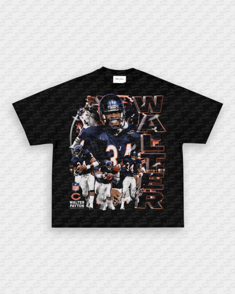 WALTER PAYTON V2 TEE - VIP - GAME CHANGERS - GAME CHANGERS GRAPHIC TEE