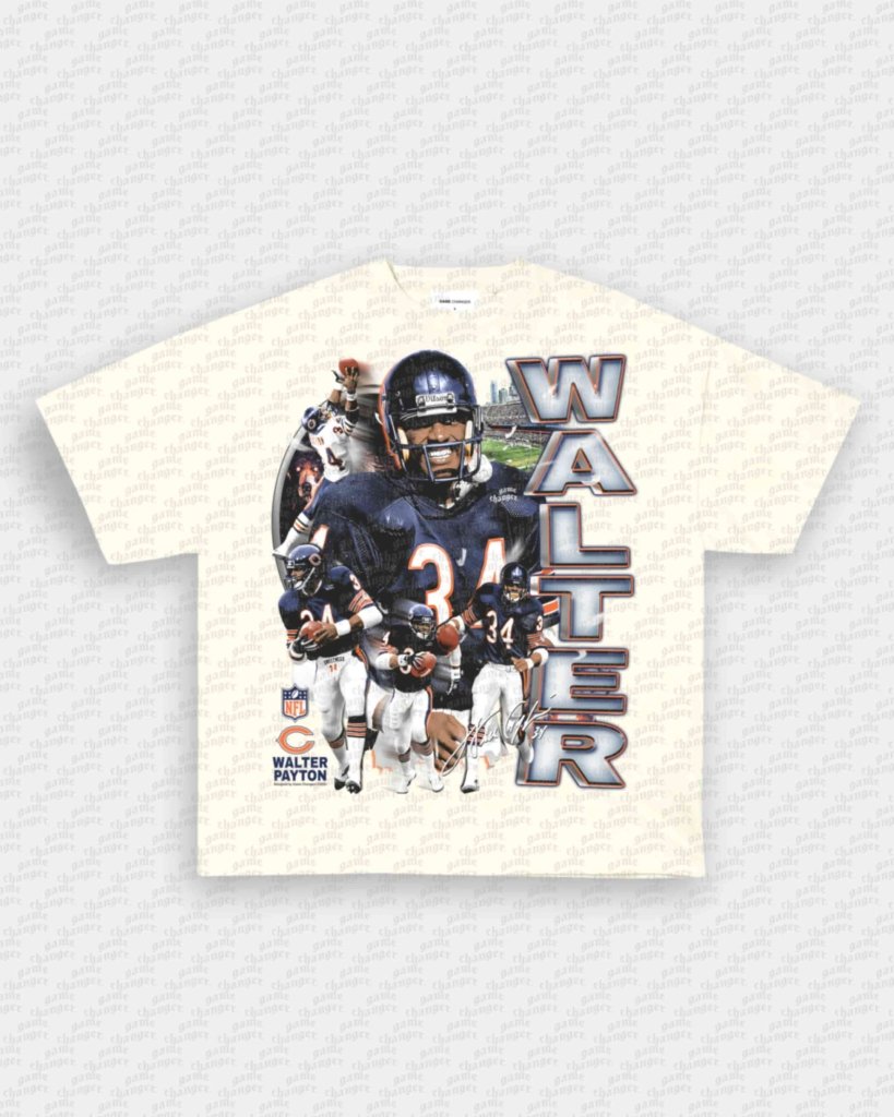 WALTER PAYTON V2 TEE - VIP - GAME CHANGERS - GAME CHANGERS GRAPHIC TEE