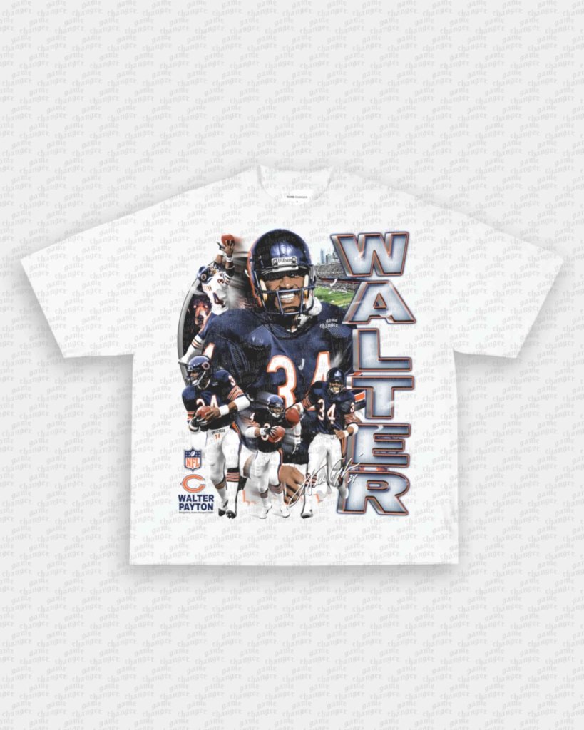 WALTER PAYTON V2 TEE - VIP - GAME CHANGERS - GAME CHANGERS GRAPHIC TEE