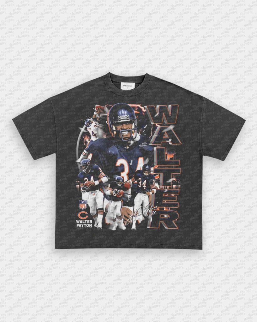 WALTER PAYTON V2 TEE - VIP - GAME CHANGERS - GAME CHANGERS GRAPHIC TEE