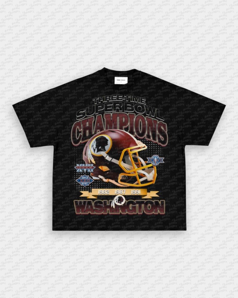 WASHINGTON REDSKINS TEE - VIP - GAME CHANGERS GRAPHIC TEE