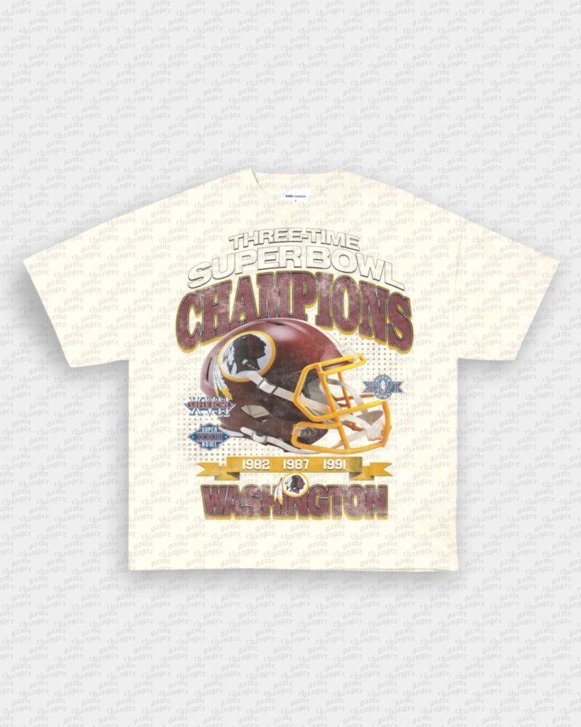 WASHINGTON REDSKINS TEE - VIP - GAME CHANGERS GRAPHIC TEE