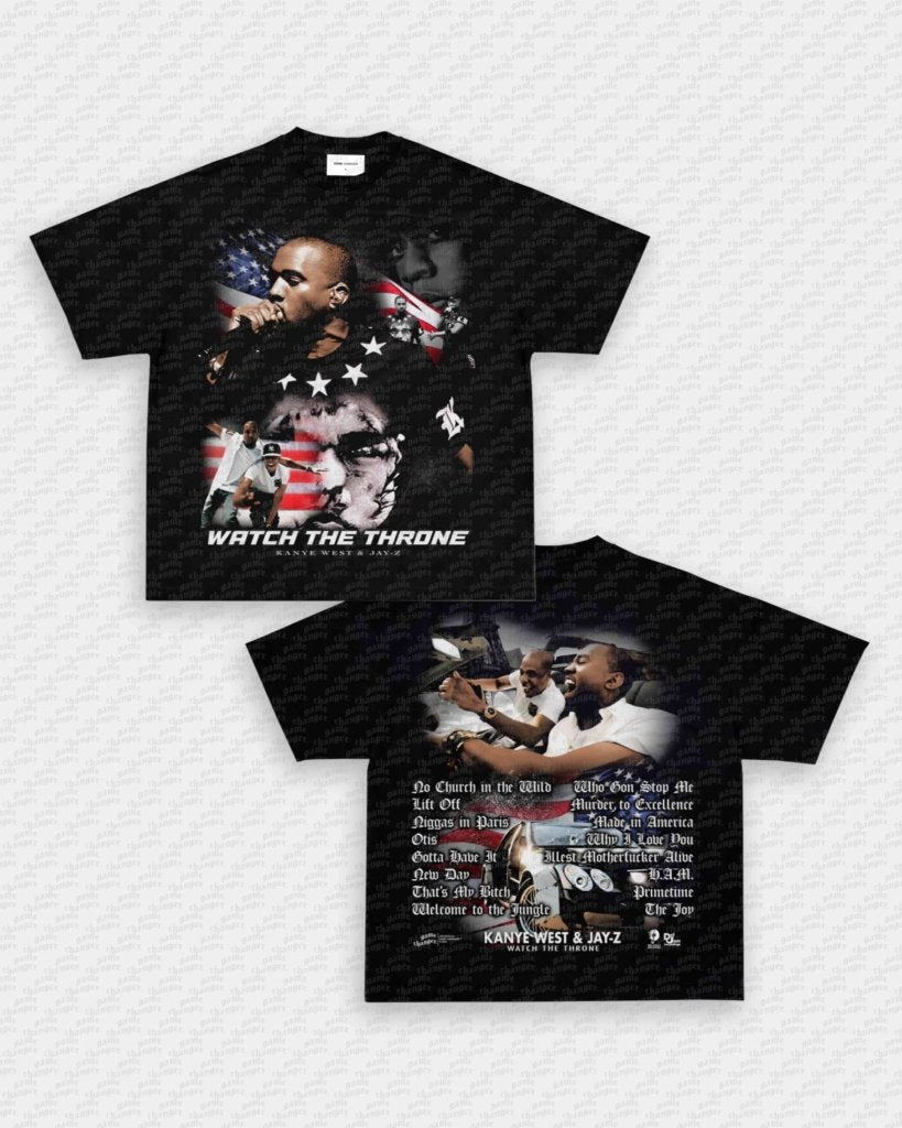 WATCH THE THRONE TEE - [DS] - VIP - GAME CHANGERS - GAME CHANGERS GRAPHIC TEE