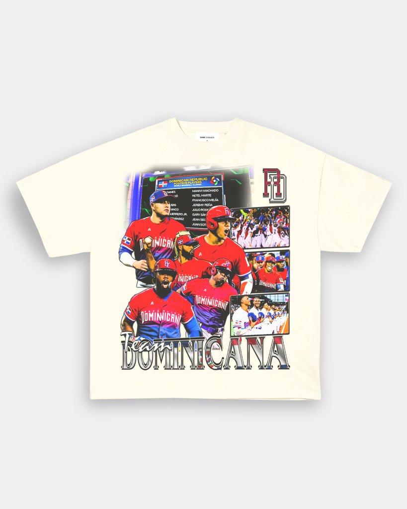 WBC TEAM DOMINICANA TEE - VIP - GAME CHANGERS TEE