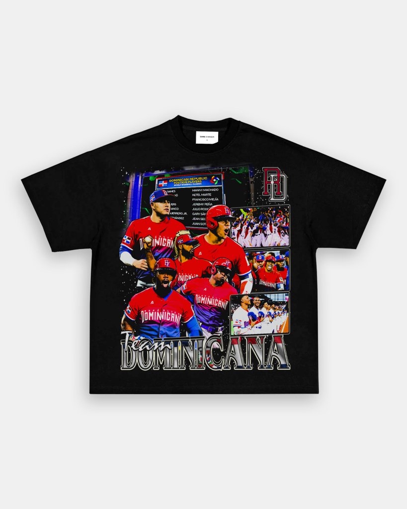 WBC TEAM DOMINICANA TEE - VIP - GAME CHANGERS TEE