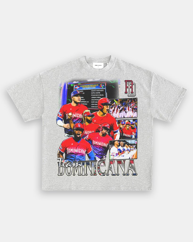 WBC TEAM DOMINICANA TEE - VIP - GAME CHANGERS TEE