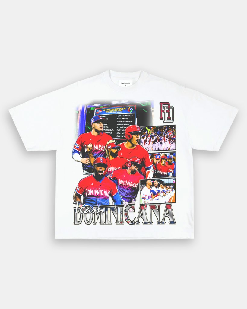 WBC TEAM DOMINICANA TEE - VIP - GAME CHANGERS TEE