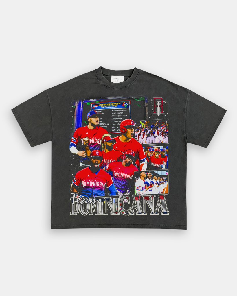 WBC TEAM DOMINICANA TEE - VIP - GAME CHANGERS TEE