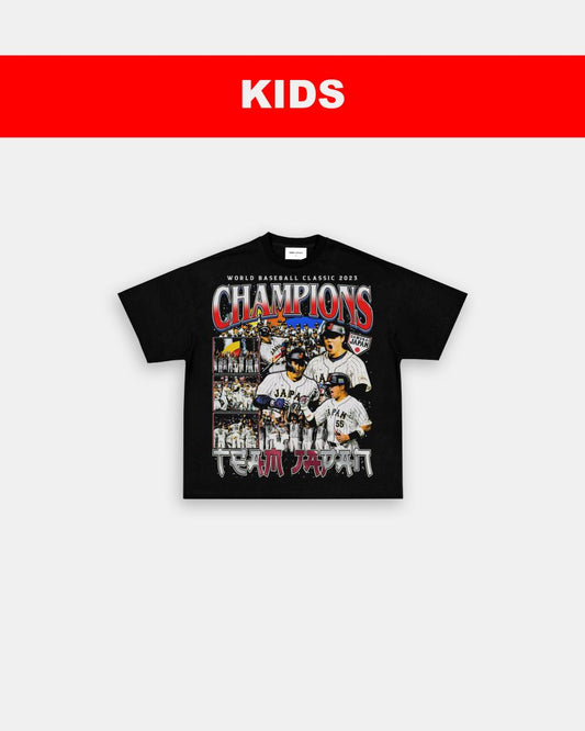 WBC TEAM JAPAN - KIDS TEE - VIP - GAME CHANGERS TEE