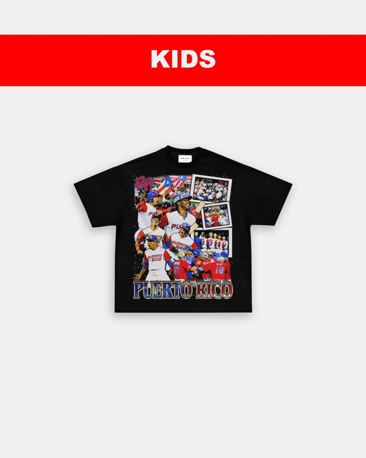 WBC TEAM PUERTO RICO - KIDS TEE - VIP - GAME CHANGERS TEE