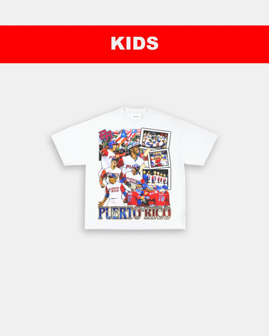 WBC TEAM PUERTO RICO - KIDS TEE - VIP - GAME CHANGERS TEE