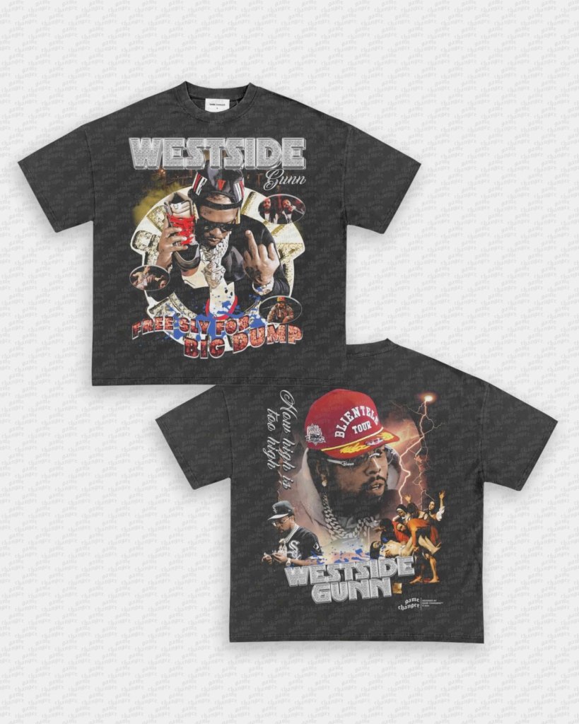 WESTSIDE GUNN TEE - [DS] - VIP - GAME CHANGERS - GAME CHANGERS GRAPHIC TEE