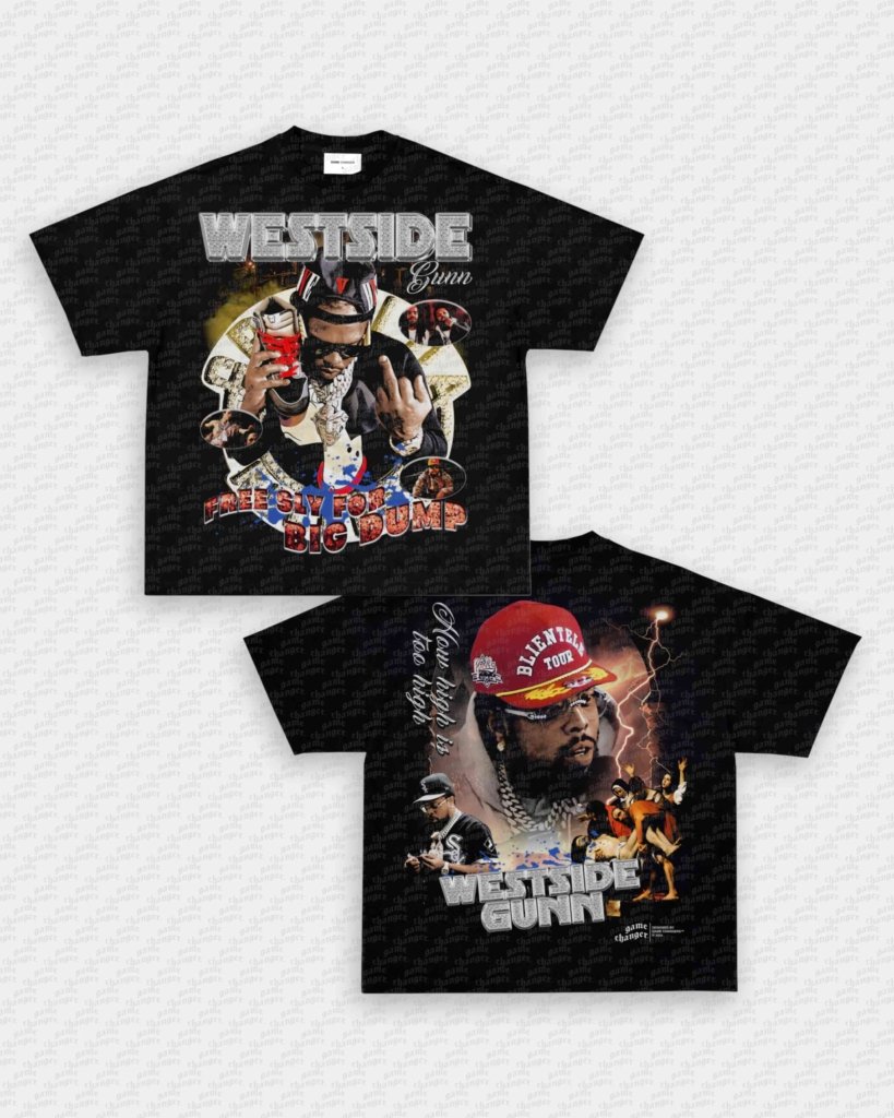 WESTSIDE GUNN TEE - [DS] - VIP - GAME CHANGERS - GAME CHANGERS GRAPHIC TEE