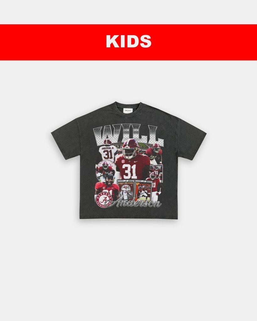 WILL ANDERSON JR - ALABAMA - KIDS TEE - VIP - GAME CHANGERS TEE