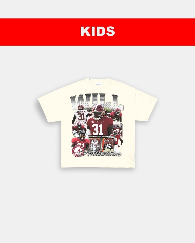 WILL ANDERSON JR - ALABAMA - KIDS TEE - VIP - GAME CHANGERS TEE