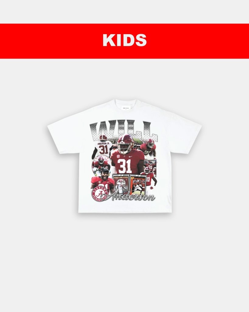 WILL ANDERSON JR - ALABAMA - KIDS TEE - VIP - GAME CHANGERS TEE