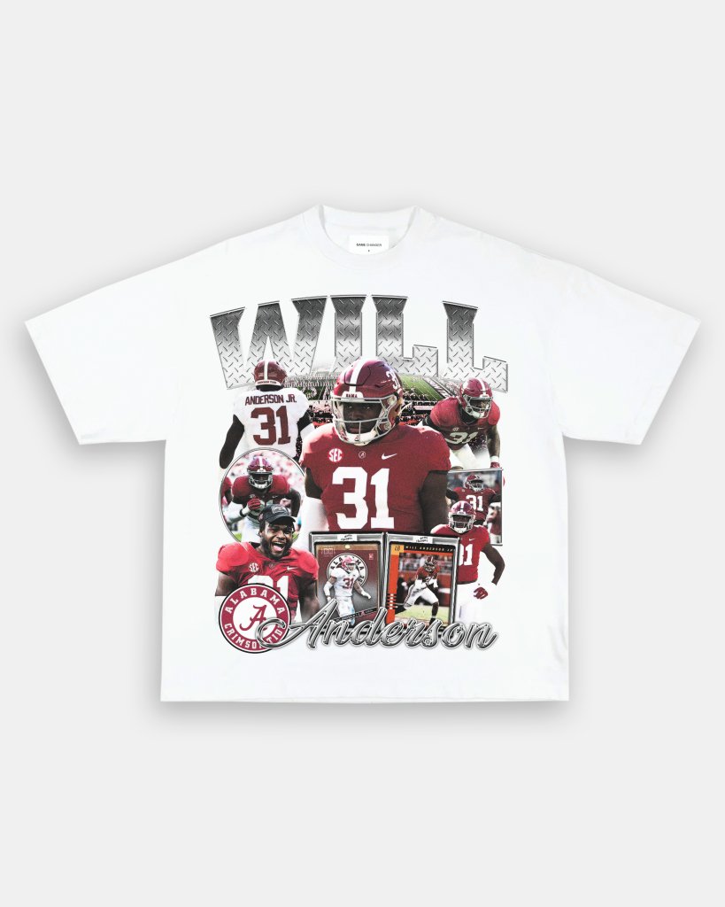 WILL ANDERSON JR - ALABAMA TEE - VIP - GAME CHANGERS TEE