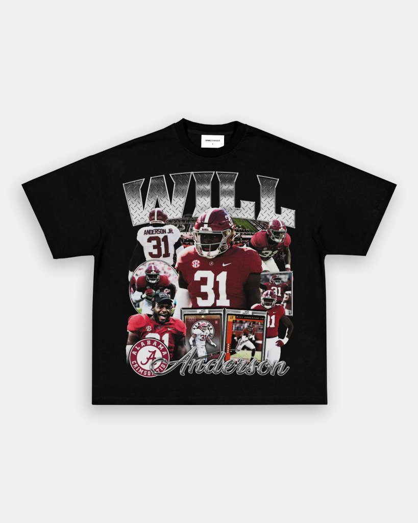 WILL ANDERSON JR - ALABAMA TEE - VIP - GAME CHANGERS TEE