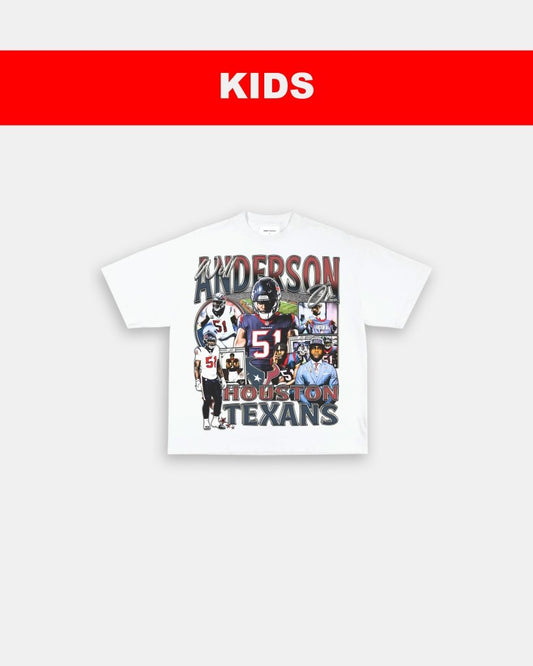 WILL ANDERSON JR - TEXANS - KIDS TEE - VIP - GAME CHANGERS TEE