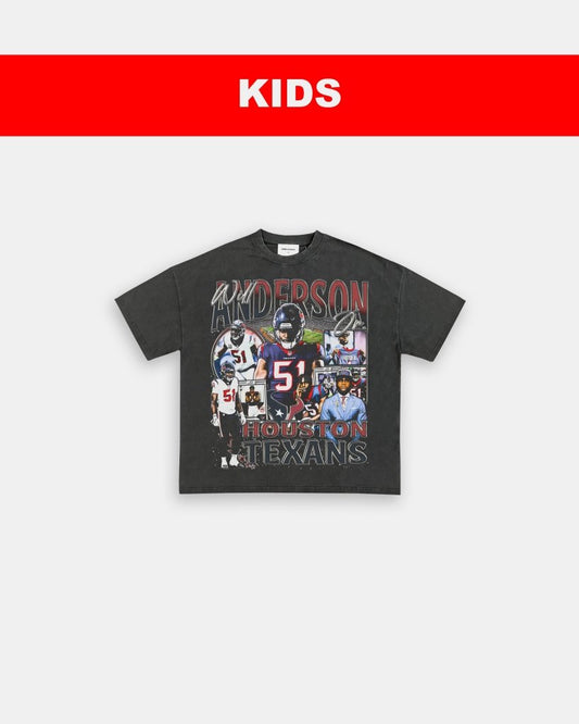 WILL ANDERSON JR - TEXANS - KIDS TEE - VIP - GAME CHANGERS TEE