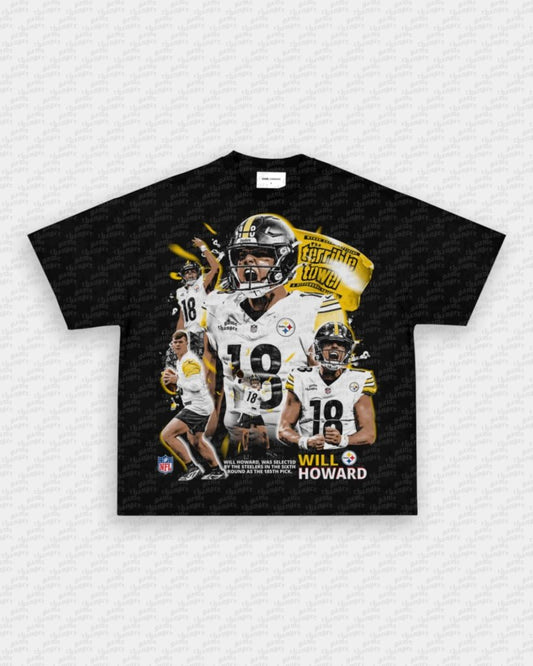 WILL HOWARD - STEELERS TEE - VIP - GAME CHANGERS - GAME CHANGERS GRAPHIC TEE