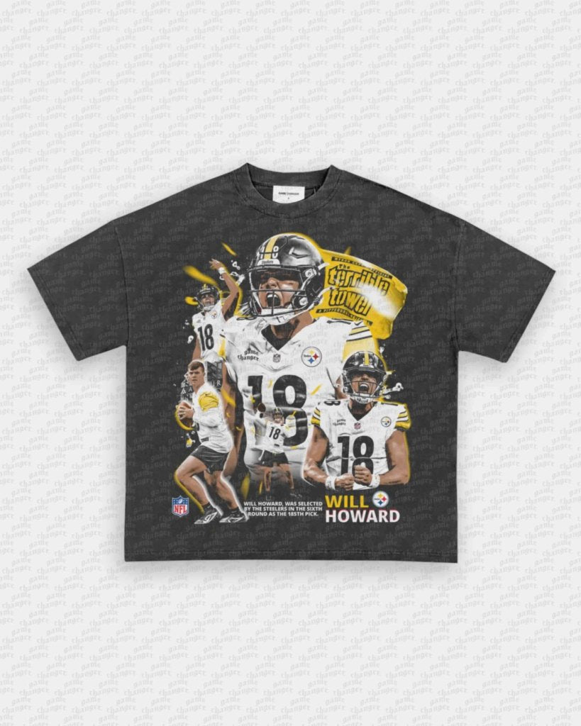 WILL HOWARD - STEELERS TEE - VIP - GAME CHANGERS - GAME CHANGERS GRAPHIC TEE