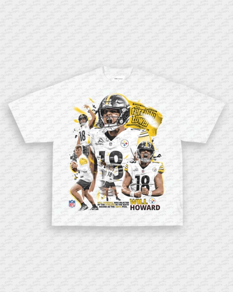 WILL HOWARD - STEELERS TEE - VIP - GAME CHANGERS - GAME CHANGERS GRAPHIC TEE