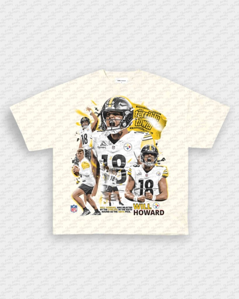 WILL HOWARD - STEELERS TEE - VIP - GAME CHANGERS - GAME CHANGERS GRAPHIC TEE