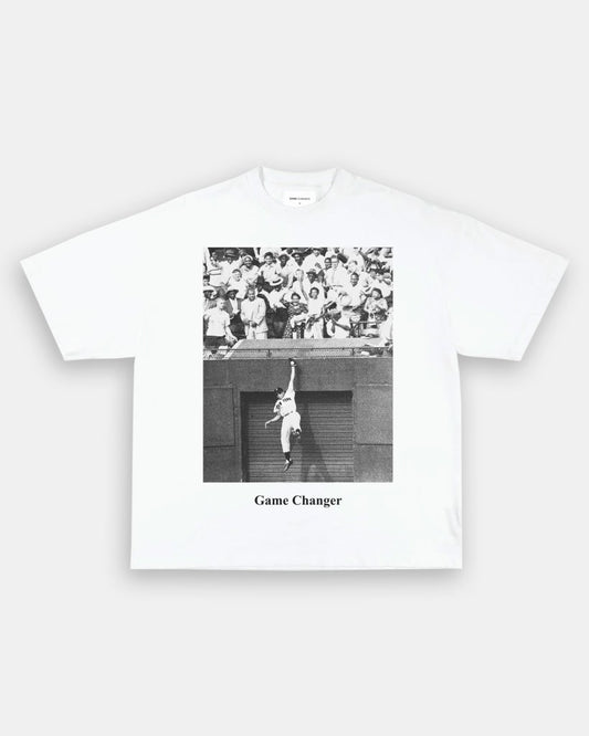 WILLIE MAYS - LEAPING CATCH TEE - VIP - GAME CHANGERS TEE