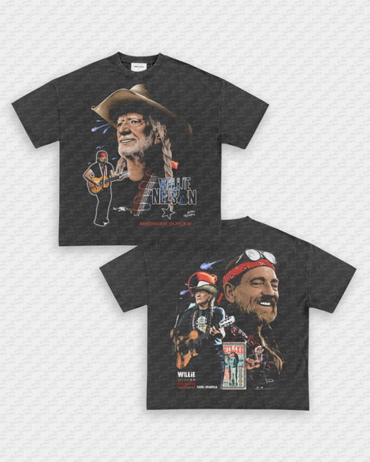 WILLIE NELSON TEE - [DS] - VIP - GAME CHANGERS - GAME CHANGERS GRAPHIC TEE
