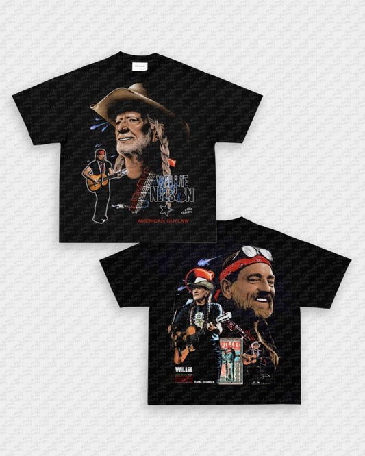 WILLIE NELSON TEE - [DS] - VIP - GAME CHANGERS - GAME CHANGERS GRAPHIC TEE