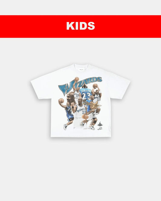 WIZARDS JORDAN 2 - KIDS TEE - VIP - GAME CHANGERS TEE