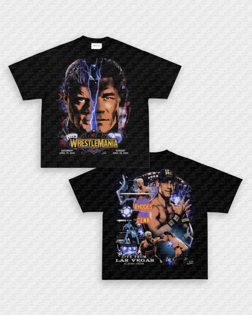 WRESTLEMANIA 41 V2 TEE - [DS] - VIP - GAME CHANGERS - GAME CHANGERS GRAPHIC TEE
