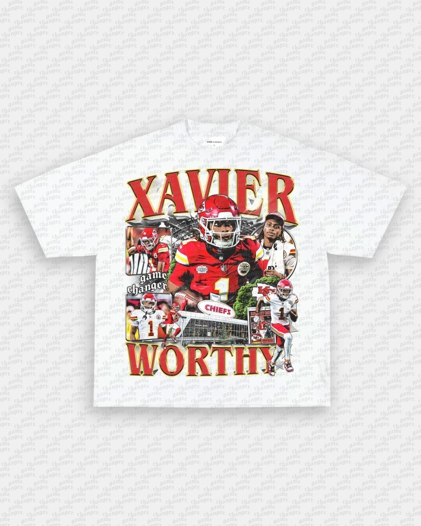 XAVIER WORTHY - CHIEFS TEE - VIP - GAME CHANGERS GRAPHIC TEE